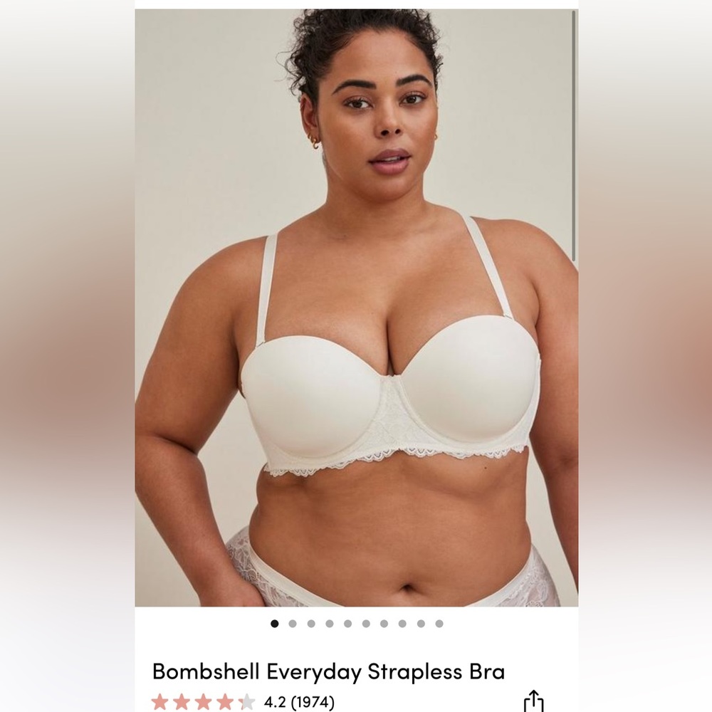 Bombshell Everyday Strapless Bra size 44G